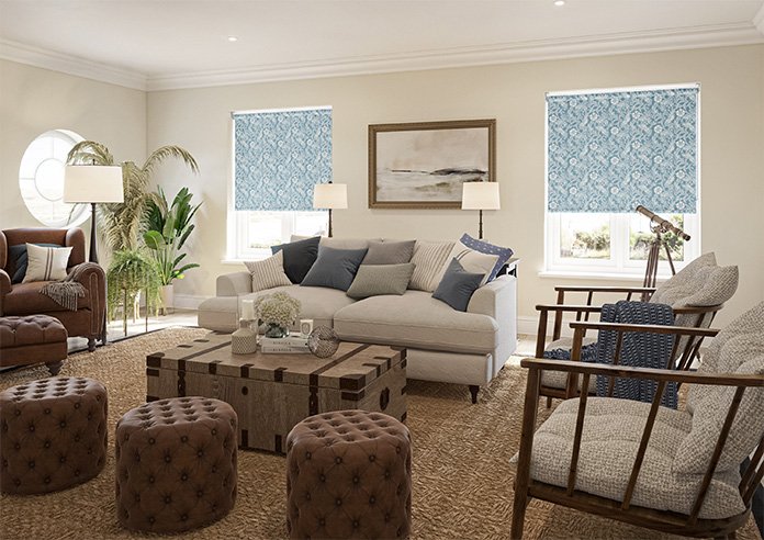 Cadogan, Blue Wedgewood - Roller Blind - Image 7